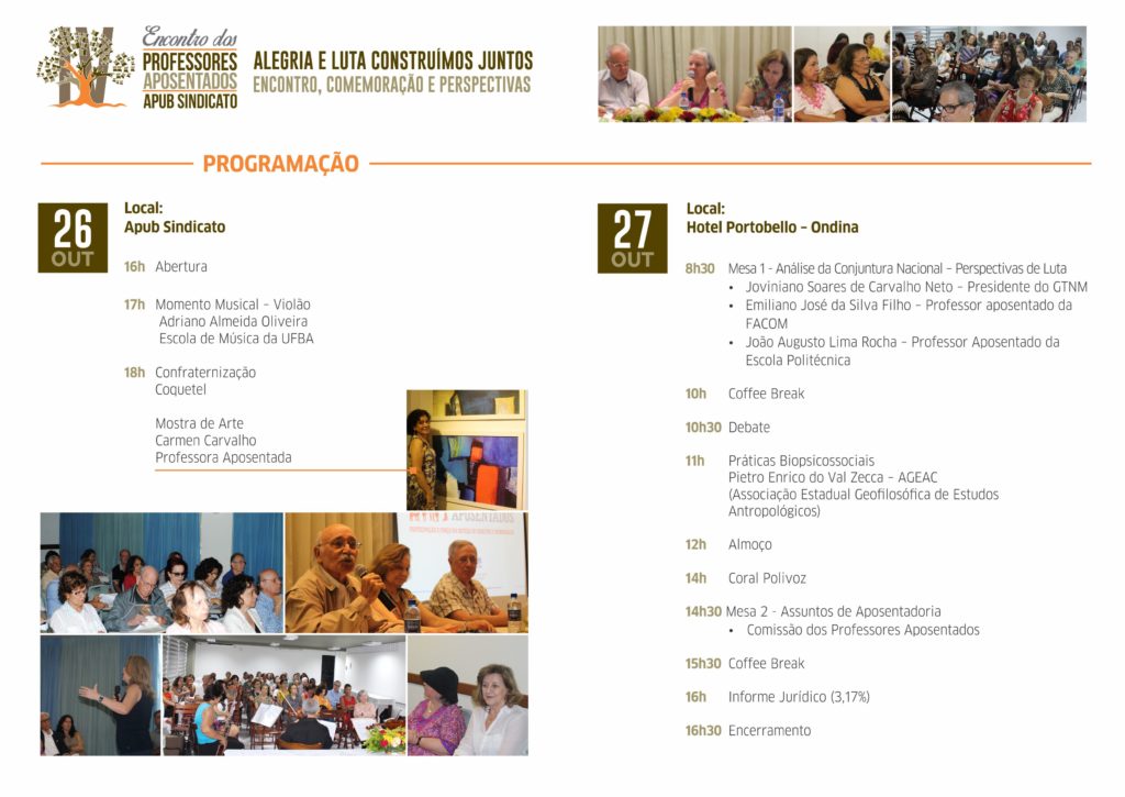 PROGRAMACAO ENCONTRO DOS APOSENTADOS 2017 miolo