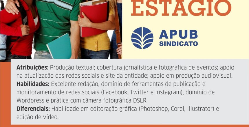 CARD ESTAGIO APUB SINDICATO