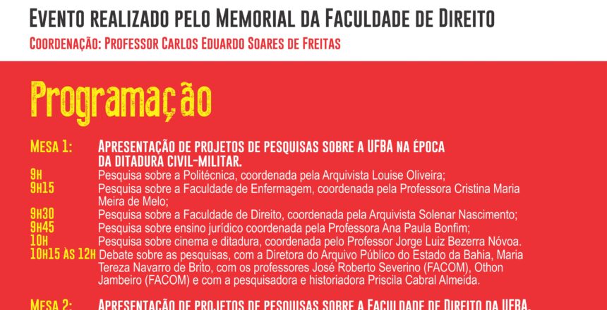 CARTAZ DITADURA CIVIL E MILITAR