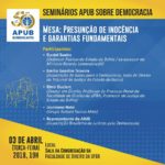SEMINARIOS APUB SOBRE DEMOCRACIA DIA 03 DE ABRIL 19H azul