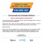 COMUNICADO COMISSAO ELEITORAL 5